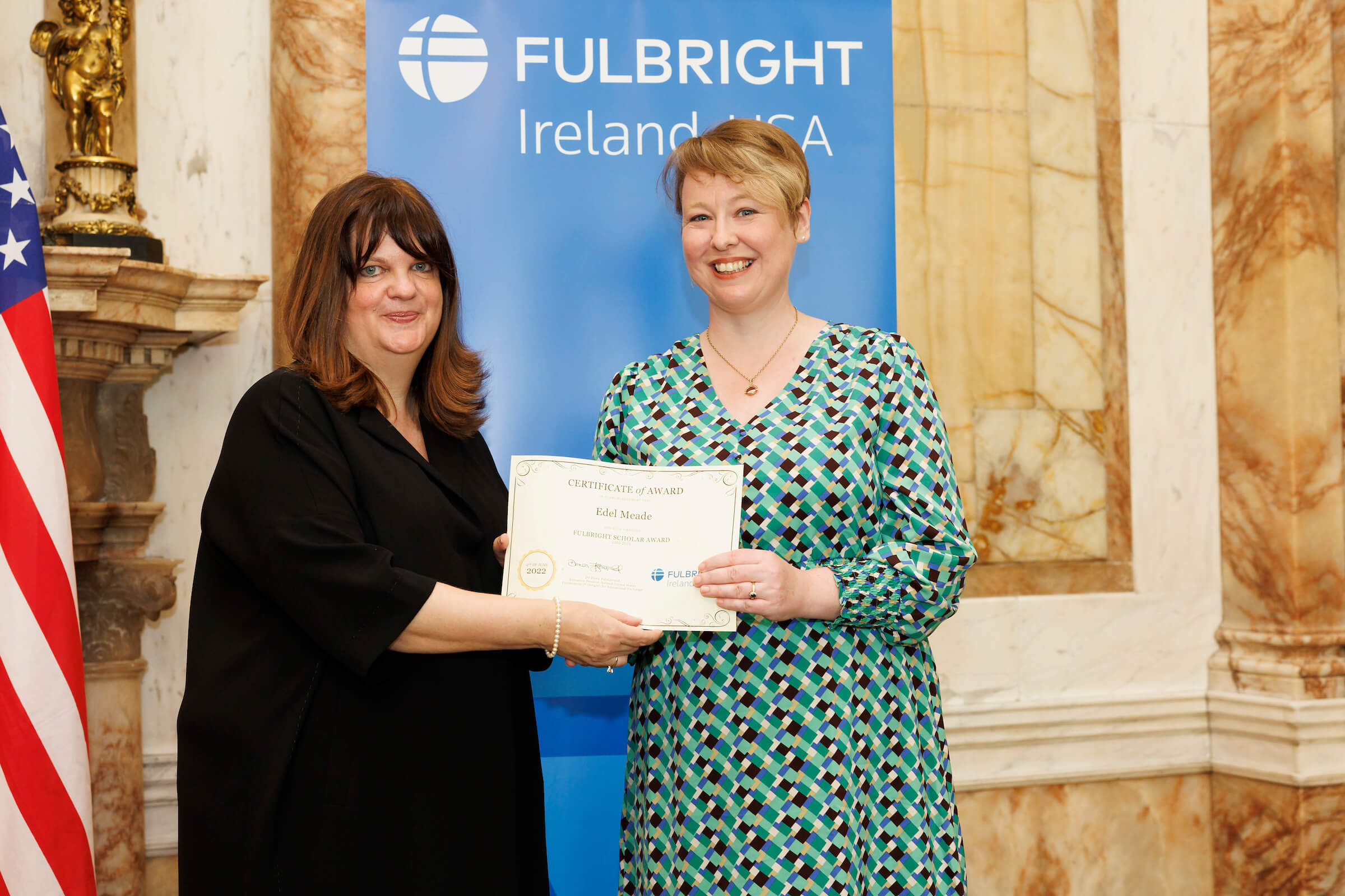 Edel Meade receives 2022-2023 Fulbright-Creative Ireland Professional Fellowship Award